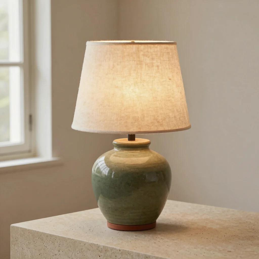 Olive Table Lamp